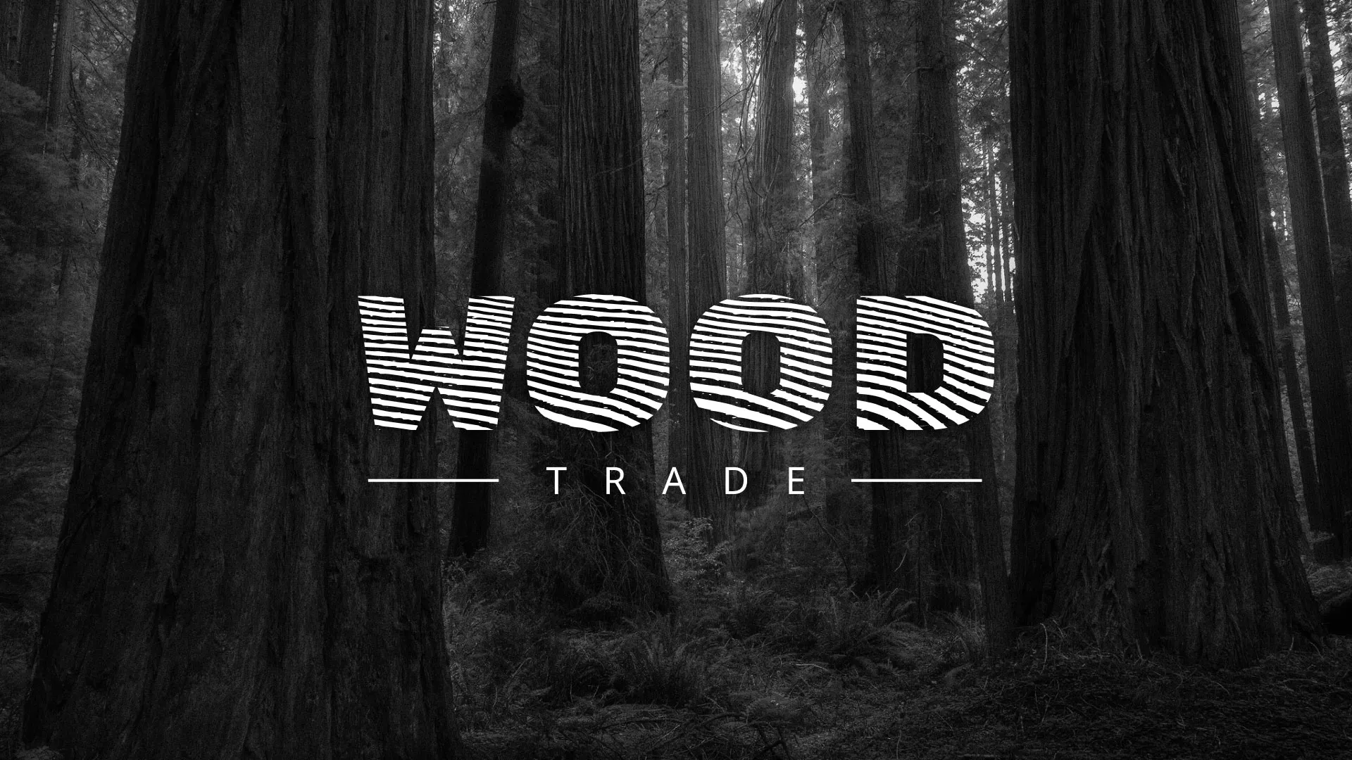 Разработка логотипа для компании «Wood Trade» в Тарусе